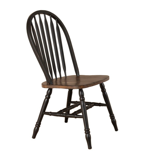 Carolina Crossing Windsor Side Chair- Black - 186B-C1000S