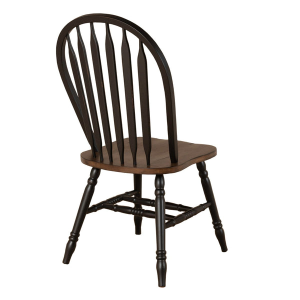 Carolina Crossing Windsor Side Chair- Black - 186B-C1000S