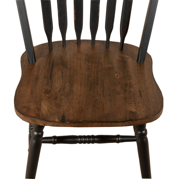 Carolina Crossing Windsor Side Chair- Black - 186B-C1000S