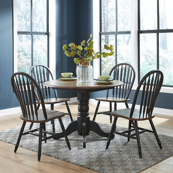 Carolina Crossing 5 Piece Drop Leaf Set - 186B-CD-5DLS