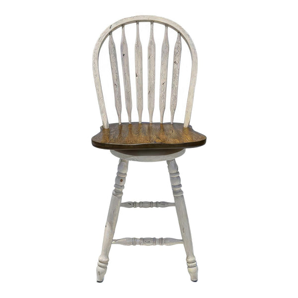 Carolina Crossing Windsor Swivel Counter Chair - White - 186W-B100324