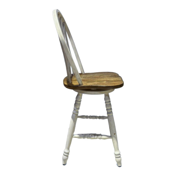 Carolina Crossing Windsor Swivel Counter Chair - White - 186W-B100324