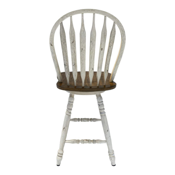 Carolina Crossing Windsor Swivel Counter Chair - White - 186W-B100324