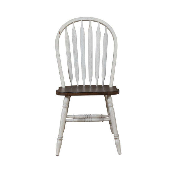 Carolina Crossing Windsor Side Chair- White - 186W-C1000S