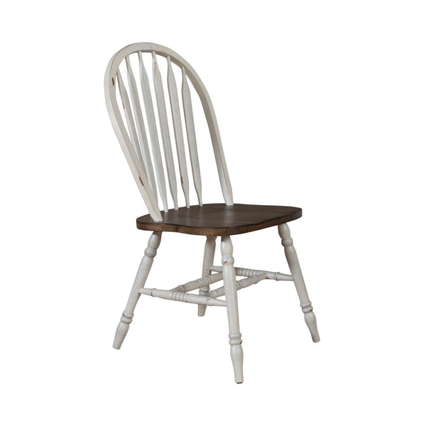 Carolina Crossing 3 Piece Pedestal Table Set - 186W-CD-3PDS