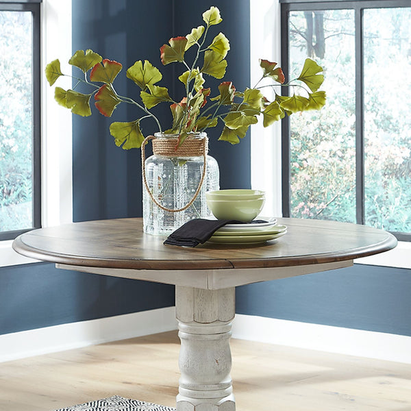 Carolina Crossing Drop Leaf Table Top- White - 186W-T4242