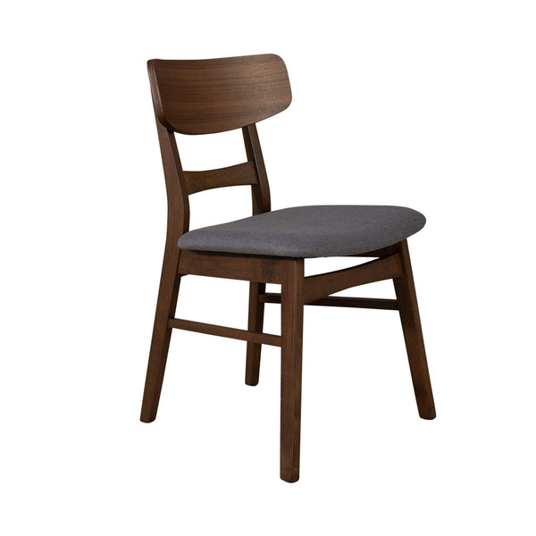 Space Savers Panel Back Side Chair- Grey (RTA) - 198-C9101S-GY