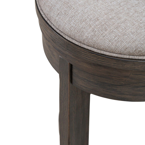 Lennox Hill Uph Swivel Console Stool - 201-OT9003
