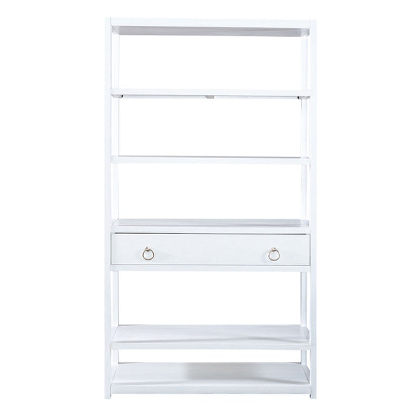 East End Accent Bookcase - 2030WH-AB3970