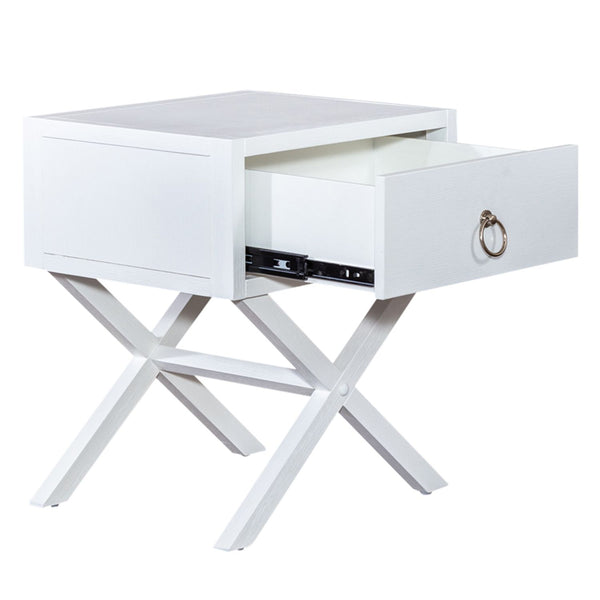 East End 1 Drawer Accent Table - 2030WH-AT1922