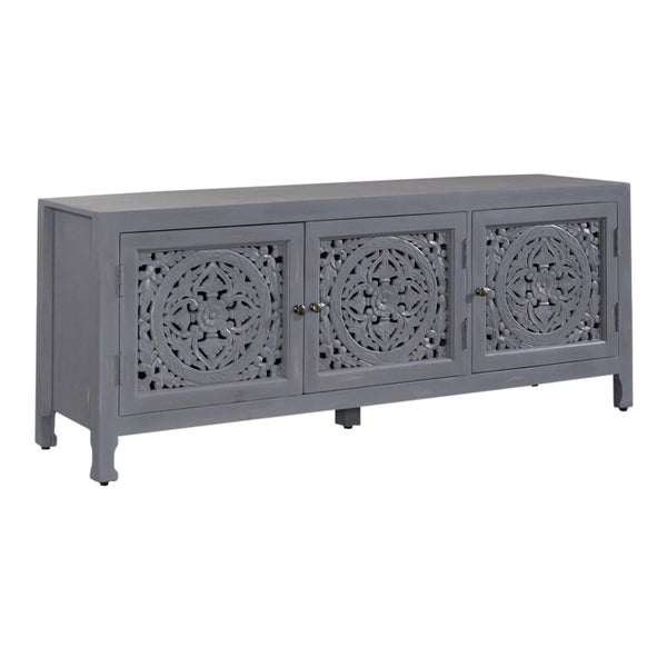 Marisol 65 Inch 3 Door Accent TV Stand - 2077-AC6526