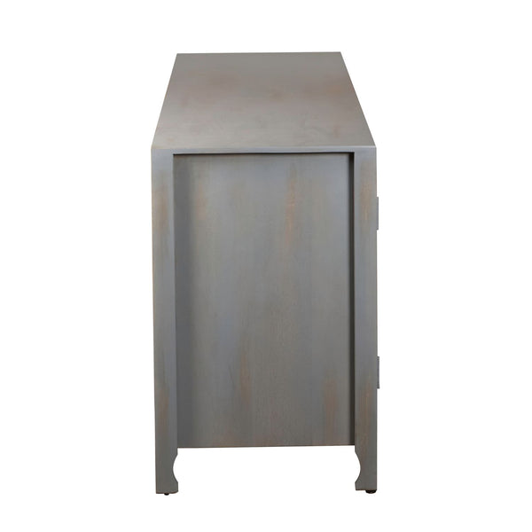 Marisol 74 Inch 4 Door Accent TV Stand - Blue - 2077-AC7432-BL