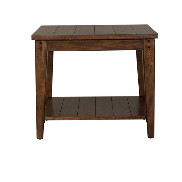 Lake House Square Lamp Table - 210-OT1023