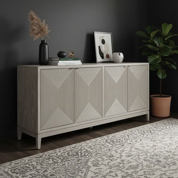 Kinsley 4 Door Accent Cabinet - 2146-AC1000