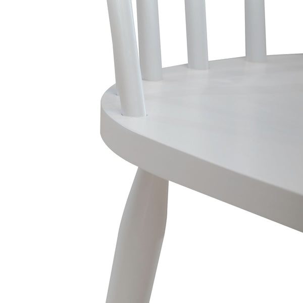 Capeside Cottage Spindle Back Side Chair - White (RTA) - 224-C4000S-W