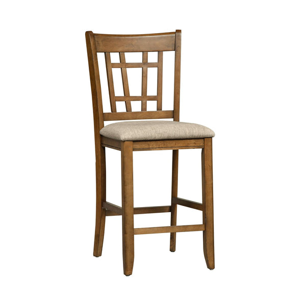 Santa Rosa 24 Inch Lattice Back Counter Chair - 227-B920124