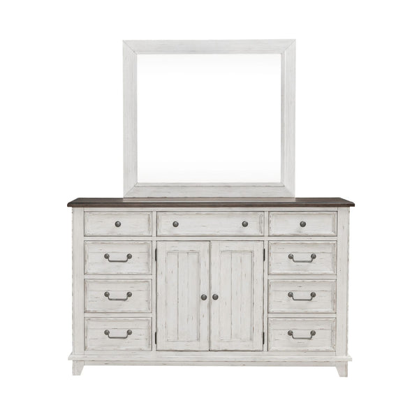 River Place Dresser & Mirror - 237-BR-DM
