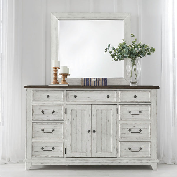 River Place Dresser & Mirror - 237-BR-DM