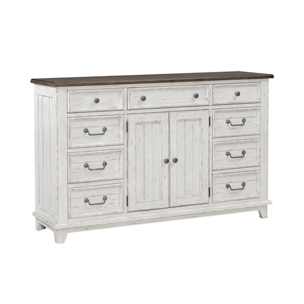 River Place 2 Door 9 Drawer Dresser - 237-BR31