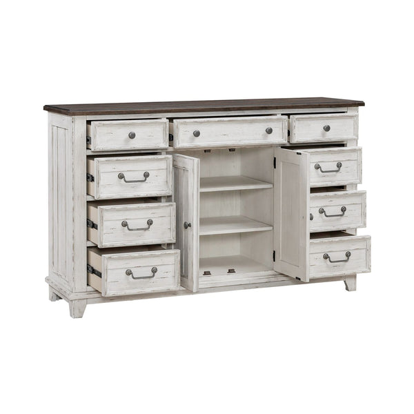 River Place 2 Door 9 Drawer Dresser - 237-BR31