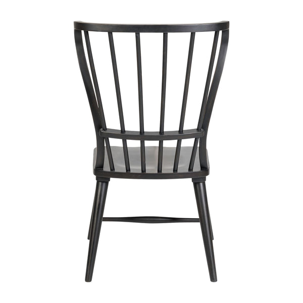 River Place Windsor Back Side Chair - Black (RTA) - 237-C1000S-B