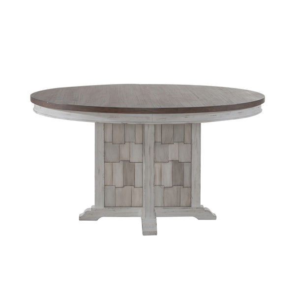 River Place Pedestal Table Set - 237-DR-PED