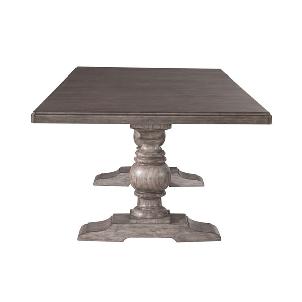 River Place Trestle Table Set - 237G-DR-TRS