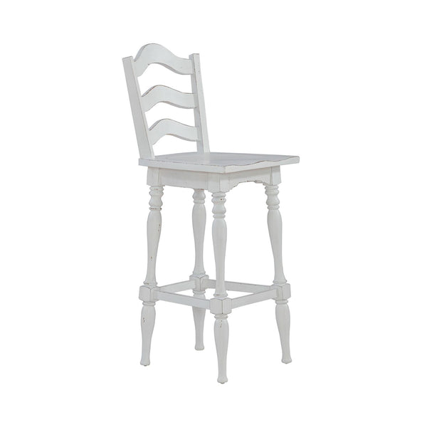 Magnolia Manor Ladderback Swivel Bar Stool - 244-B200330