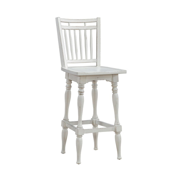 Magnolia Manor Spindle Back Swivel Bar Stool - 244-B400330