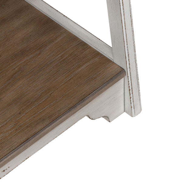 Magnolia Manor Leaning Pier Bookcase - 244-BK201