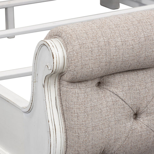 Magnolia Manor King California Upholstered Sleigh Bed - 244-BR-CKUSL