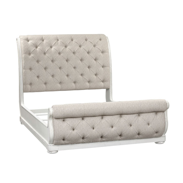 Magnolia Manor Queen Uph Sleigh Bed - 244-BR-QUSL