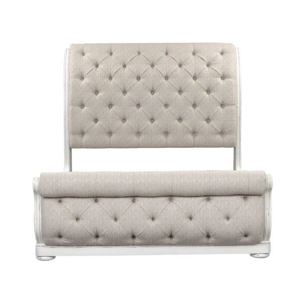 Magnolia Manor Queen Uph Sleigh Bed - 244-BR-QUSL