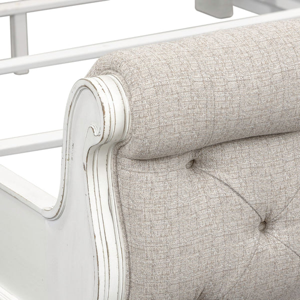 Magnolia Manor Queen Uph Sleigh Bed - 244-BR-QUSL
