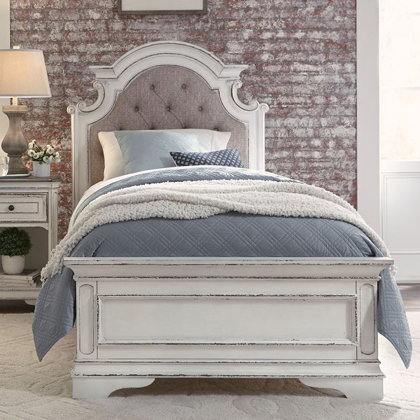 Magnolia Manor Twin Upholstered Bed - 244-BR-TUB