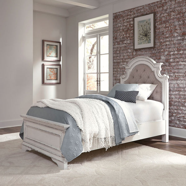 Magnolia Manor Twin Upholstered Bed - 244-BR-TUB