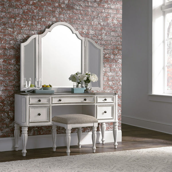 Magnolia Manor 3 Piece Vanity Set - 244-BR-VN