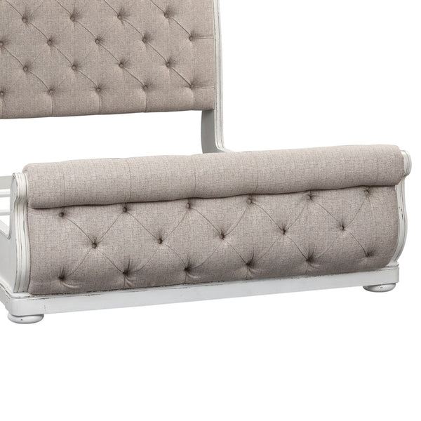 Magnolia Manor King Uph Sleigh Footboard - 244-BR22FU