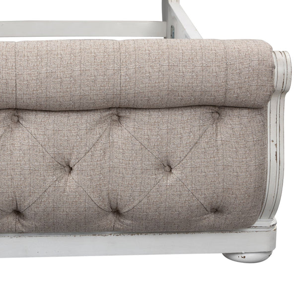 Magnolia Manor King Uph Sleigh Footboard - 244-BR22FU