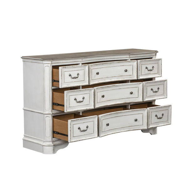 Magnolia Manor 9 Drawer Dresser - 244-BR34