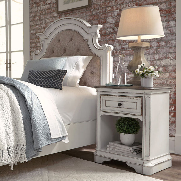 Magnolia Manor 1 Drawer Night Stand - 244-BR62