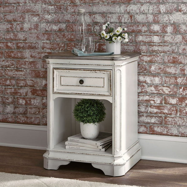 Magnolia Manor 1 Drawer Night Stand - 244-BR62