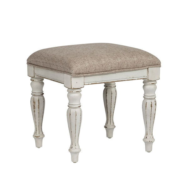 Magnolia Manor Vanity Stool - 244-BR99