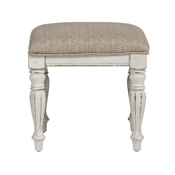 Magnolia Manor Vanity Stool - 244-BR99