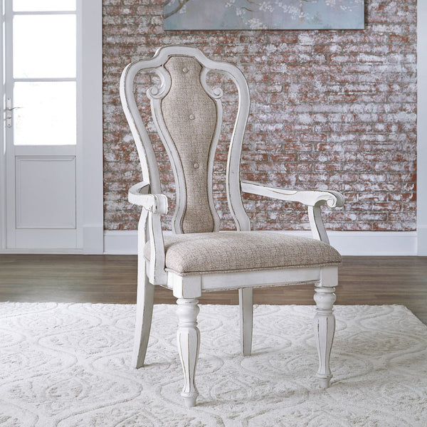 Magnolia Manor Splat Back Uph Arm Chair (RTA) - 244-C2501A