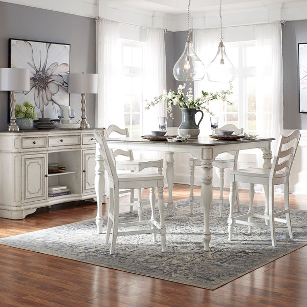 Magnolia Manor 5 Piece Gathering Table Set - 244-CD-5GTS