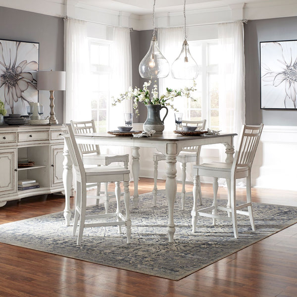 Magnolia Manor Opt 5 Piece Gathering Table Set - 244-CD-O5GTS