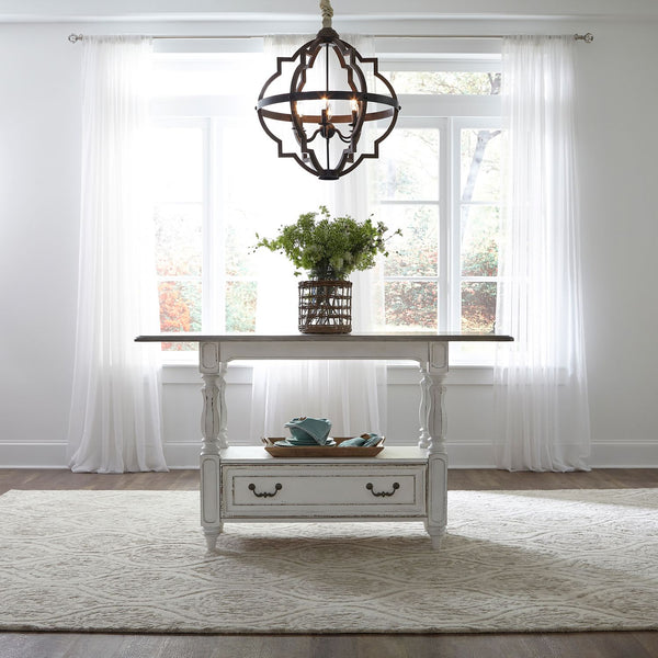 Magnolia Manor 5 Piece Gathering Table Set - 244-DR-5GTS