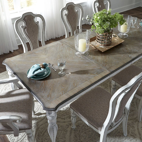 Magnolia Manor 5 Piece Rectangular Table Set - 244-DR-5RLS