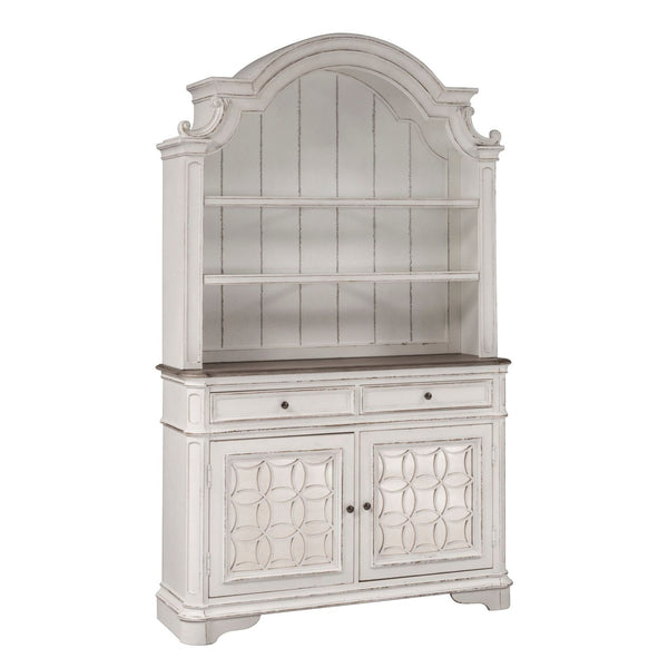 Magnolia Manor Hutch & Buffet - 244-DR-HB